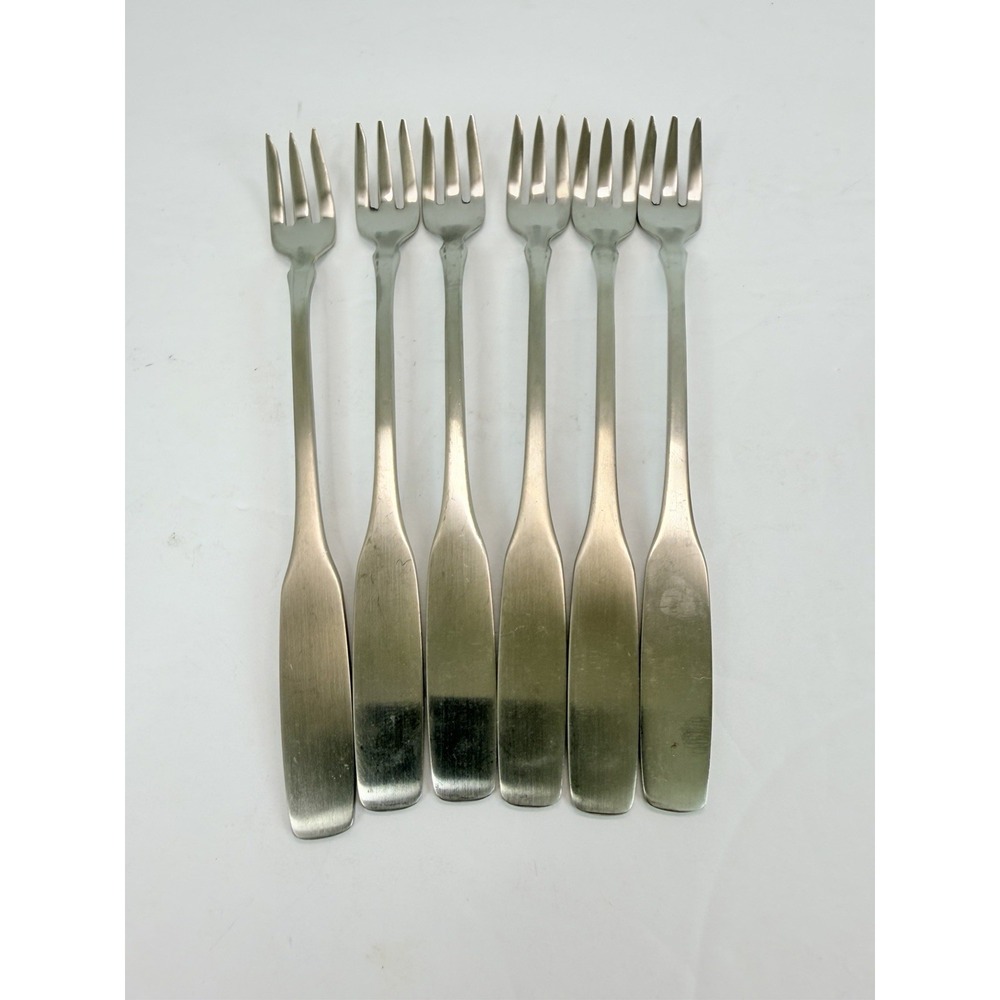 Oneida Community PAUL REVERE Stainless Steel Cocktail Forks Set Of 6